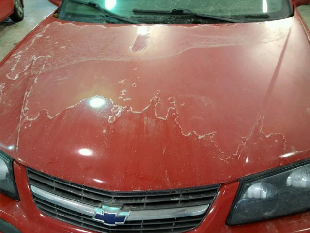 2G1WH55K729163921 - 2002 CHEVROLET IMPALA LS RED photo 9