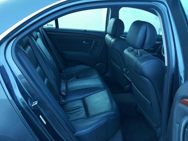 JH4KB16596C001259 - 2006 ACURA RL GRAY photo 6