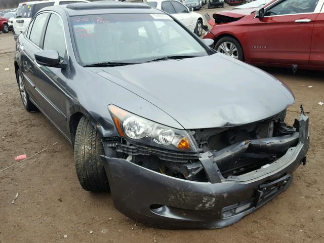 1HGCP36808A045650 - 2008 HONDA ACCORD EXL CHARCOAL photo 1