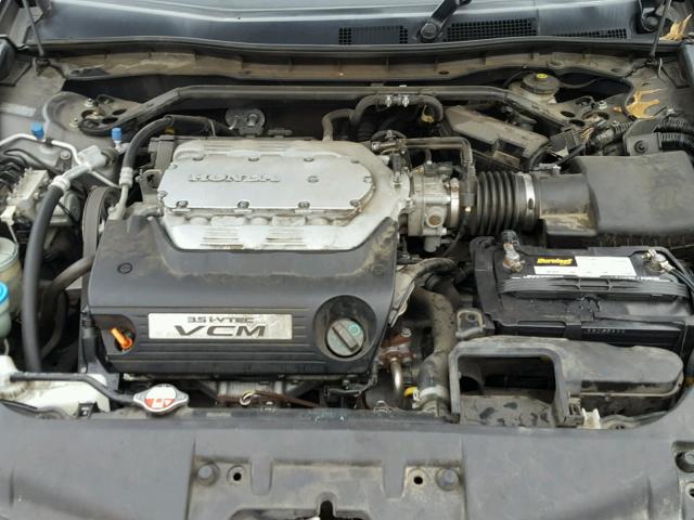 1HGCP36808A045650 - 2008 HONDA ACCORD EXL CHARCOAL photo 7