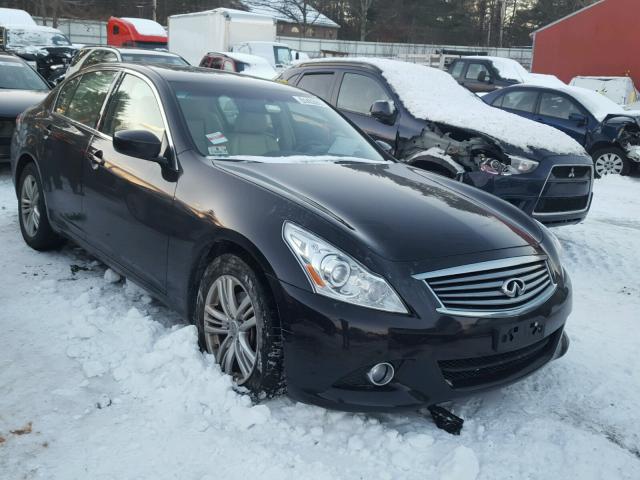 JN1CV6AR2DM757756 - 2013 INFINITI G37 BLACK photo 1