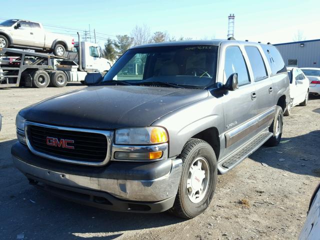 3GKFK16T21G261465 - 2001 GMC YUKON XL K GRAY photo 2