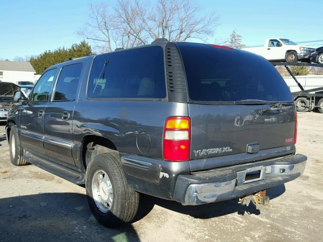 3GKFK16T21G261465 - 2001 GMC YUKON XL K GRAY photo 3