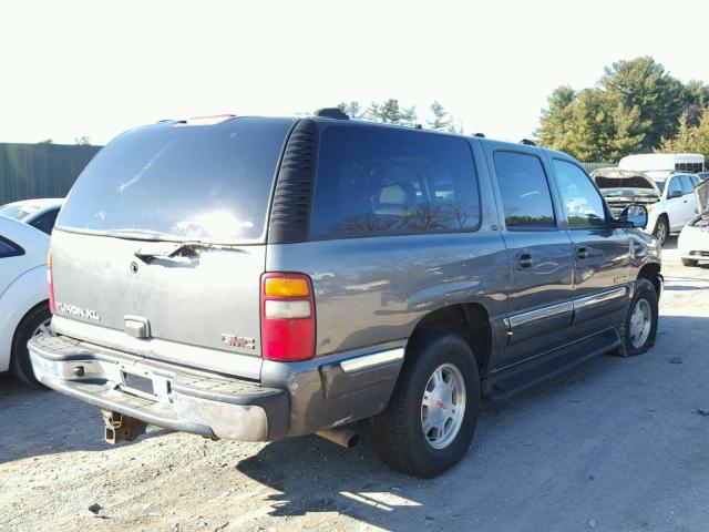 3GKFK16T21G261465 - 2001 GMC YUKON XL K GRAY photo 4