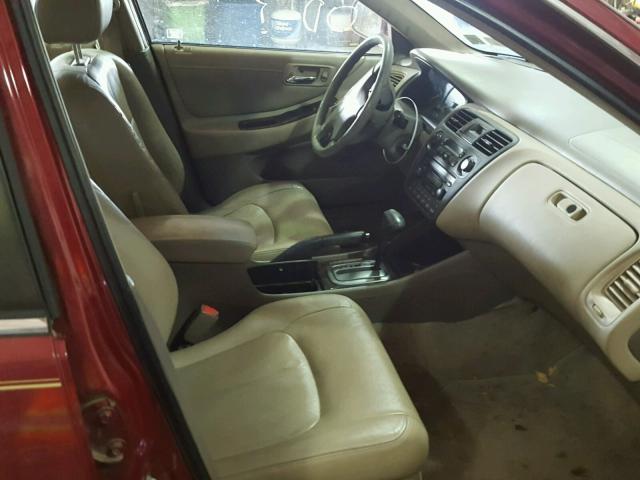 1HGCG16582A002434 - 2002 HONDA ACCORD EX BURGUNDY photo 5