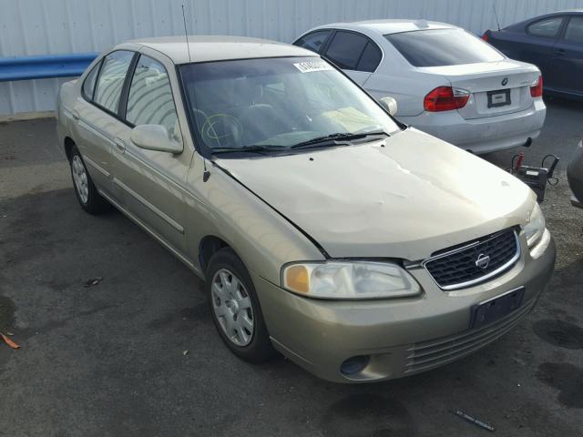 3N1CB51D91L519142 - 2001 NISSAN SENTRA XE TAN photo 1