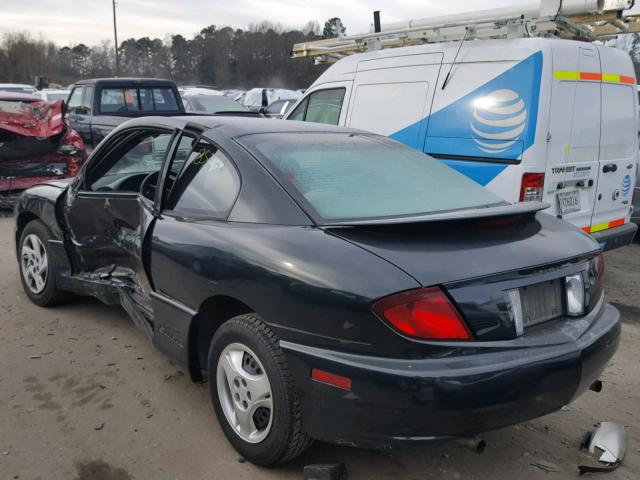 1G2JB12F437137268 - 2003 PONTIAC SUNFIRE GREEN photo 3