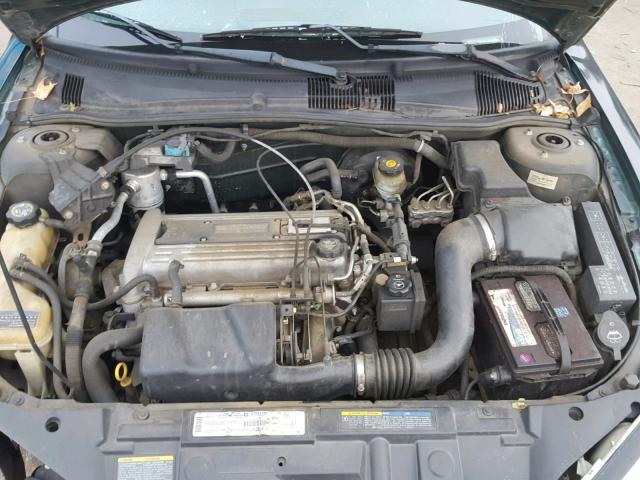 1G2JB12F437137268 - 2003 PONTIAC SUNFIRE GREEN photo 7