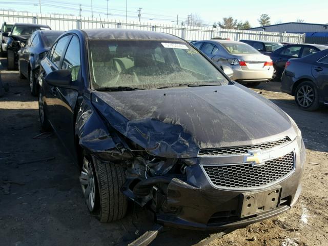 1G1PC5SH0B7211353 - 2011 CHEVROLET CRUZE LS GRAY photo 1