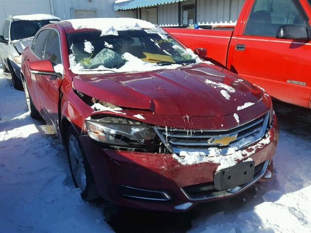 1G1115SLXFU102020 - 2015 CHEVROLET IMPALA LT BURGUNDY photo 1