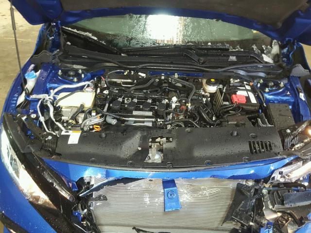 SHHFK7H57JU403603 - 2018 HONDA CIVIC EX ლურჯი ფოტო 7