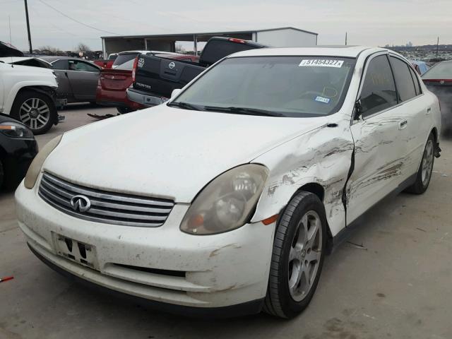 JNKCV51E14M617071 - 2004 INFINITI G35 WHITE photo 2