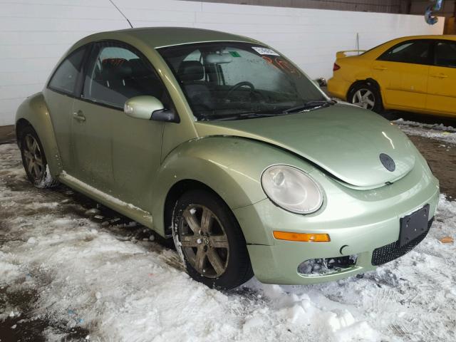 3VWPG31C16M410572 - 2006 VOLKSWAGEN NEW BEETLE GREEN photo 1