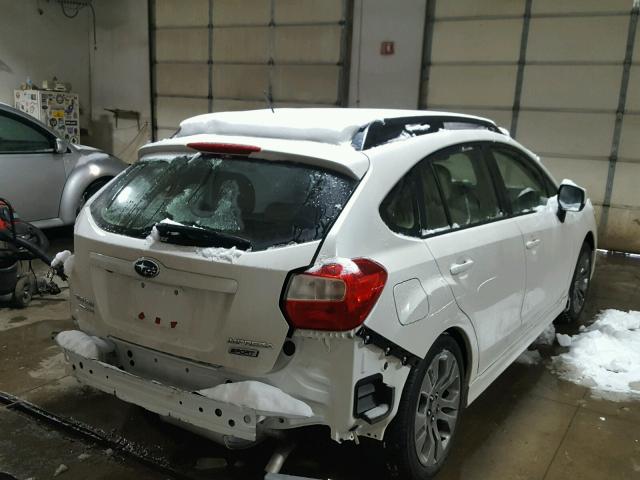 JF1GPAU68E8245688 - 2014 SUBARU IMPREZA SP WHITE photo 4