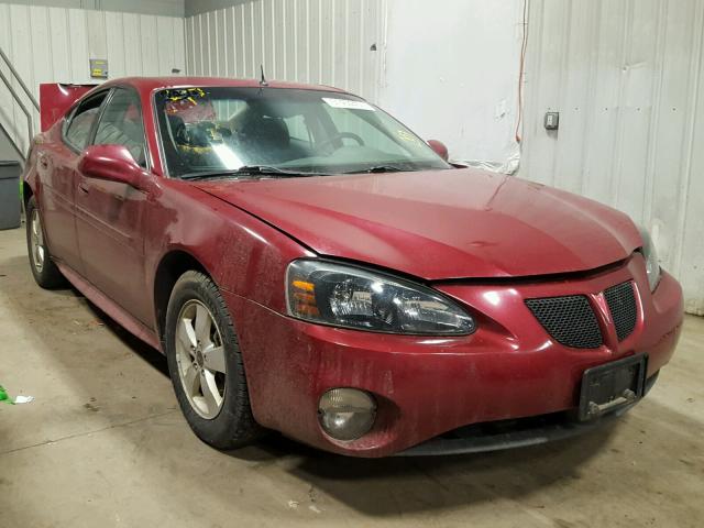 2G2WS522451147454 - 2005 PONTIAC GRAND PRIX RED photo 1