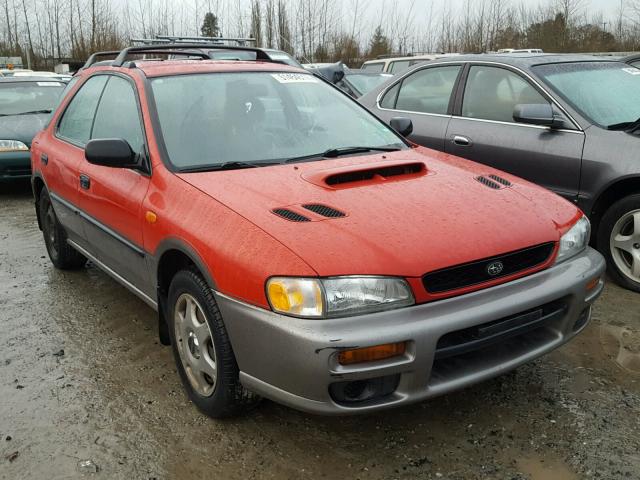 JF1GF4857WH810665 - 1998 SUBARU IMPREZA OU RED photo 1