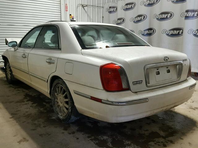 KMHFU45E95A385498 - 2005 HYUNDAI XG 350 WHITE photo 3