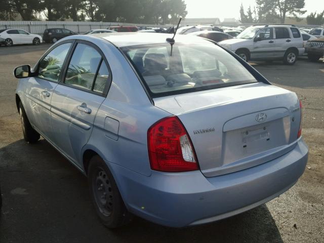 KMHCN4AC8BU615661 - 2011 HYUNDAI ACCENT GLS BLUE photo 4