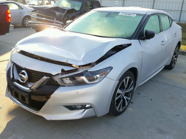 1N4AA6AP4HC401003 - 2017 NISSAN MAXIMA 3.5 SILVER photo 2