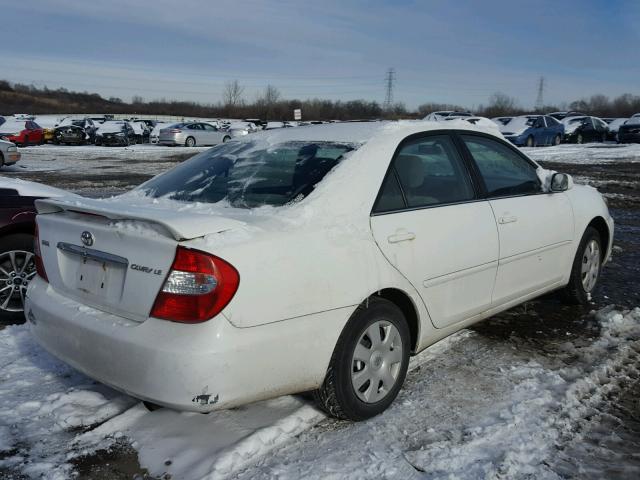 4T1BE32K94U314105 - 2004 TOYOTA CAMRY LE თეთრი ფოტო 4