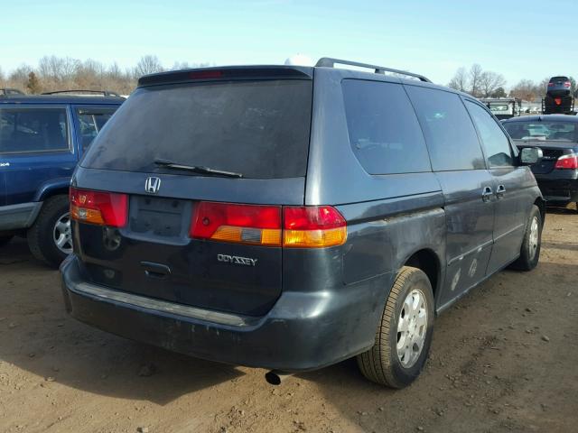 5FNRL18613B137581 - 2003 HONDA ODYSSEY EX GRAY photo 4