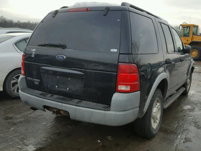 1FMZU72E92UB19539 - 2002 FORD EXPLORER X BLACK photo 4