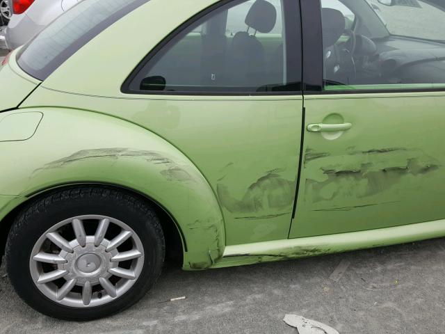 3VWCK31CX4M422486 - 2004 VOLKSWAGEN NEW BEETLE 绿色 照片 9