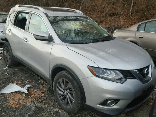 5N1AT2MV9GC922235 - 2016 NISSAN ROGUE S SILVER photo 1