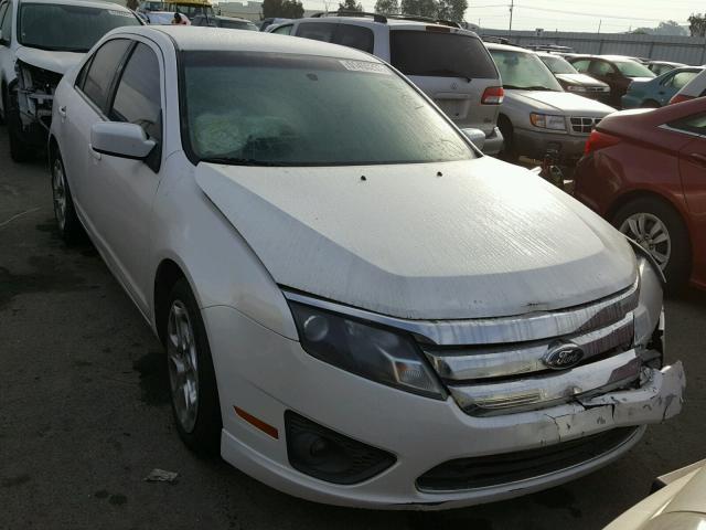 3FAHP0HA6AR145580 - 2010 FORD FUSION WHITE photo 1