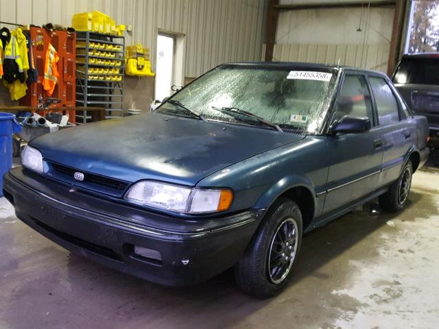 1Y1SK5460NZ073527 - 1992 GEO PRIZM BASE BLUE photo 2