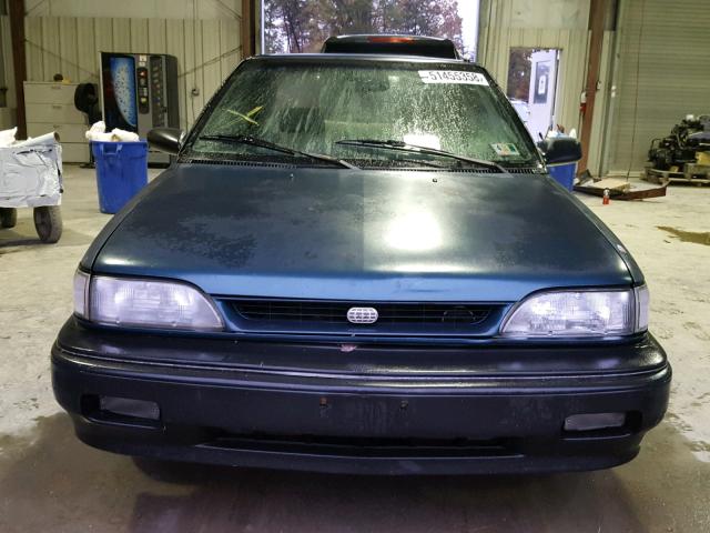 1Y1SK5460NZ073527 - 1992 GEO PRIZM BASE BLUE photo 9