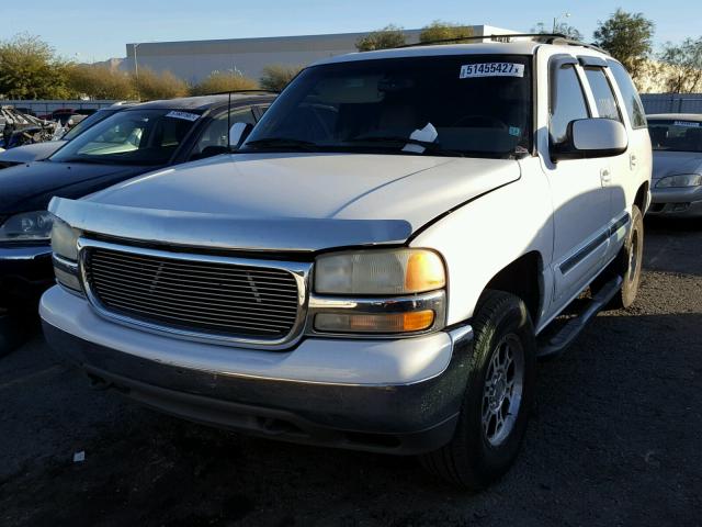 1GKEK13T1YJ121691 - 2000 GMC YUKON WHITE photo 2