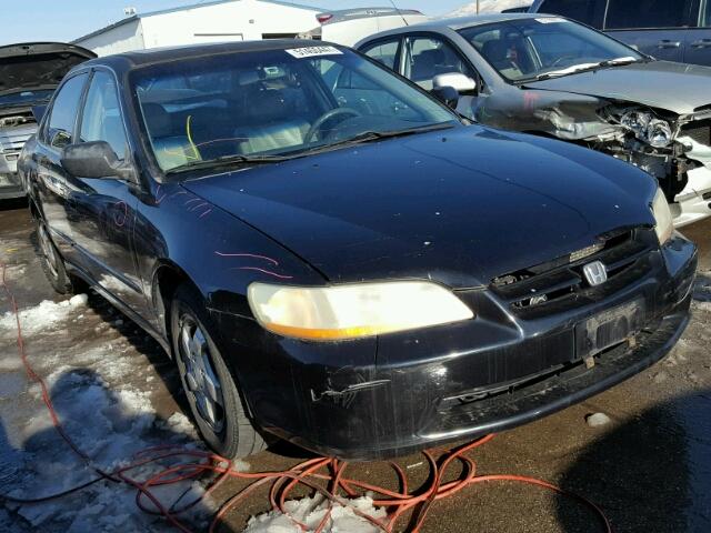 1HGCG5664YA026917 - 2000 HONDA ACCORD EX BLACK photo 1