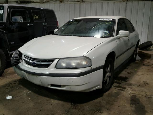 2G1WF55E049145098 - 2004 CHEVROLET IMPALA 白色 照片 2