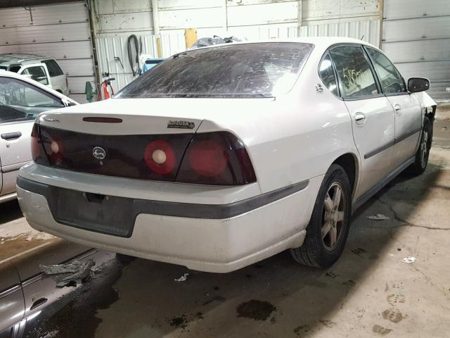2G1WF55E049145098 - 2004 CHEVROLET IMPALA 白色 照片 4