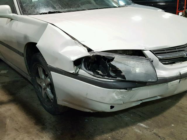 2G1WF55E049145098 - 2004 CHEVROLET IMPALA 白色 照片 9