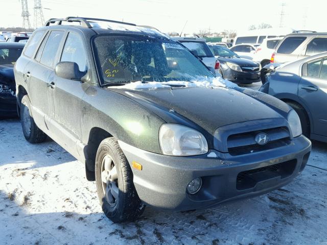 KM8SC13D26U099440 - 2006 HYUNDAI SANTA FE G GREEN photo 1