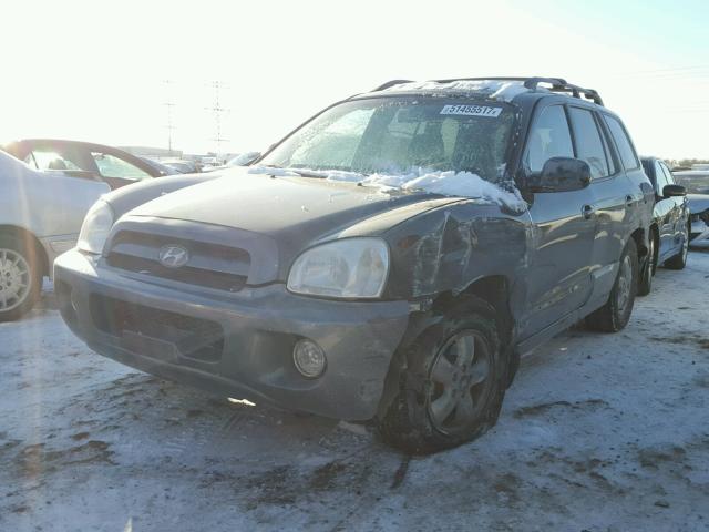 KM8SC13D26U099440 - 2006 HYUNDAI SANTA FE G GREEN photo 2