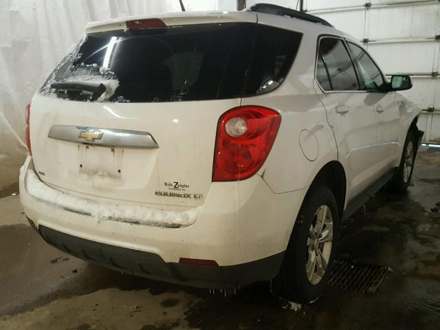 2GNFLEEK7D6115479 - 2013 CHEVROLET EQUINOX LT WHITE photo 4