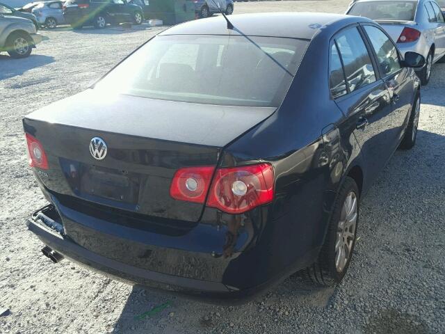 3VWGF71K37M177720 - 2007 VOLKSWAGEN JETTA BLACK photo 4