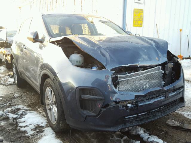 KNDPM3AC1J7324791 - 2018 KIA SPORTAGE L BLUE photo 1