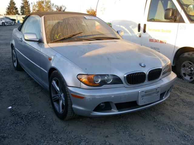 WBABW33484PG97017 - 2004 BMW 325 CI SILVER photo 1