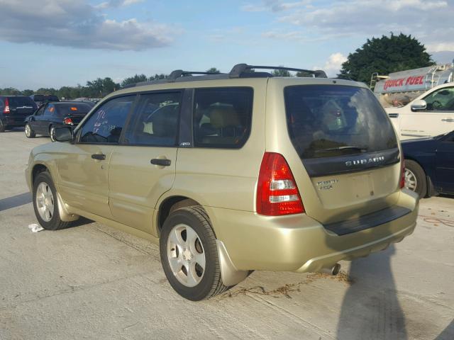 JF1SG65663H759400 - 2003 SUBARU FORESTER 2 GOLD photo 3