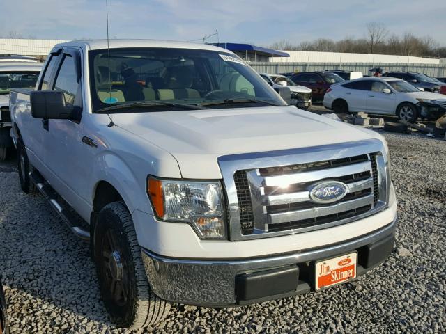 1FTRX12849FB11074 - 2009 FORD F150 SUPER WHITE photo 1