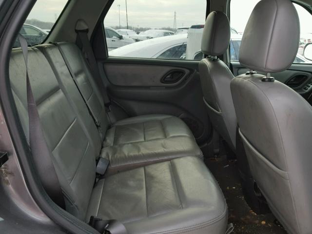 1FMYU93195KE09394 - 2005 FORD ESCAPE XLT GRAY photo 6