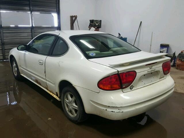 1G3NL12F24C155318 - 2004 OLDSMOBILE ALERO GL WHITE photo 3