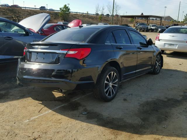 1C3CCBBG5CN258312 - 2012 CHRYSLER 200 TOURIN BLACK photo 4