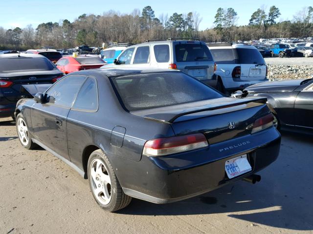 JHMBB61491C007065 - 2001 HONDA PRELUDE BLACK photo 3