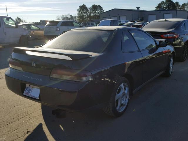 JHMBB61491C007065 - 2001 HONDA PRELUDE BLACK photo 4