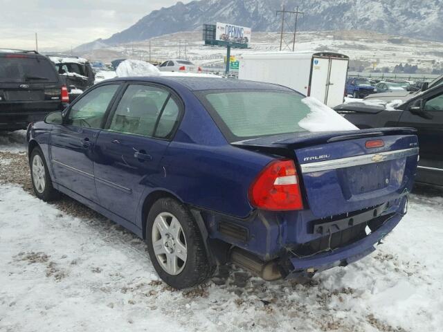 1G1ZT518X6F281657 - 2006 CHEVROLET MALIBU LT BLUE photo 3